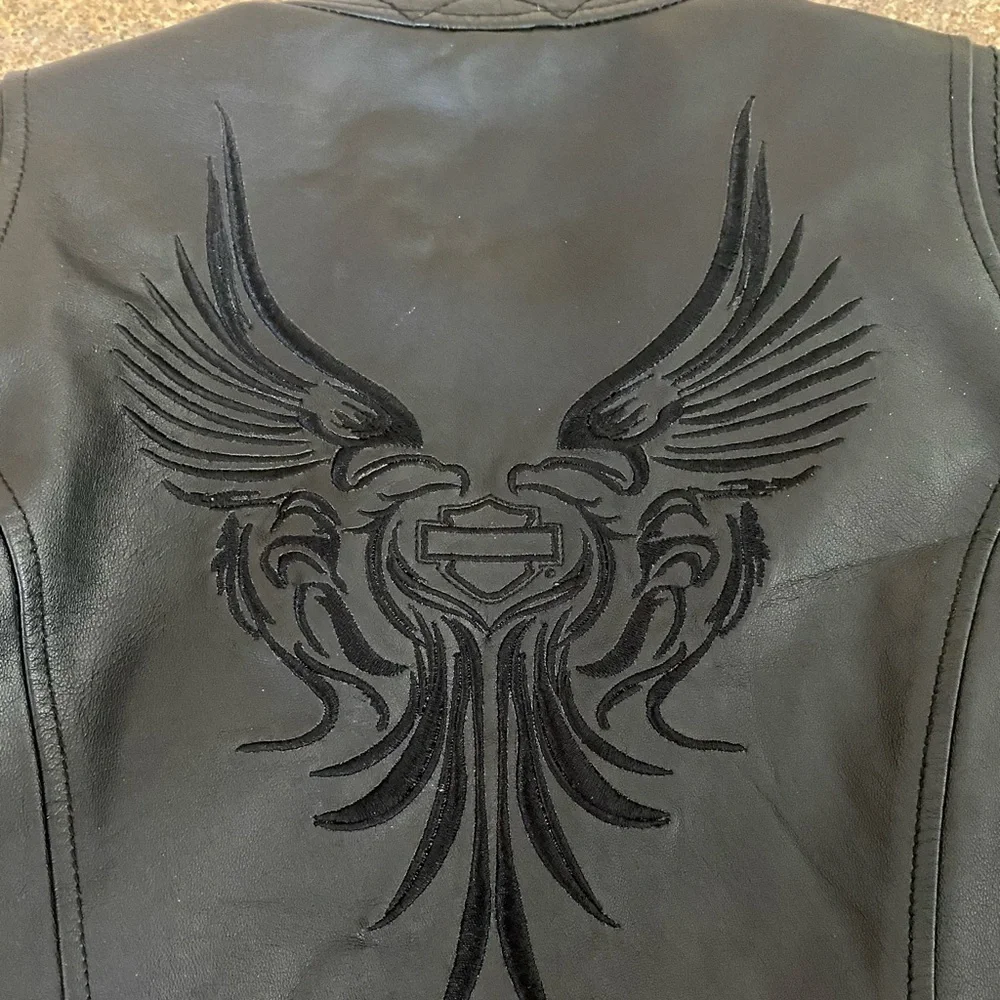 Prototype Harley Davidson Women’s Leather Jacket M​​​​​​​​ - Picture 2 of 9